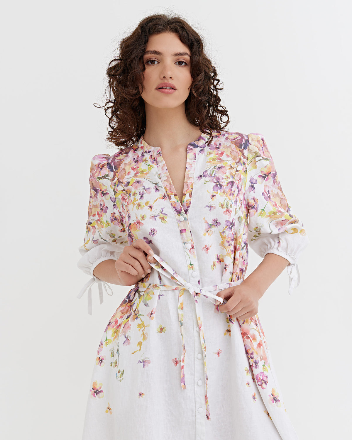 sleeves linen dress women Puff Sleeve VILNIUS in Blushing violet 100% Heavy weight linen US Sizes:6.5 Men's = 8 Women's Nba Jersey Plus Size menu: rts_lwd