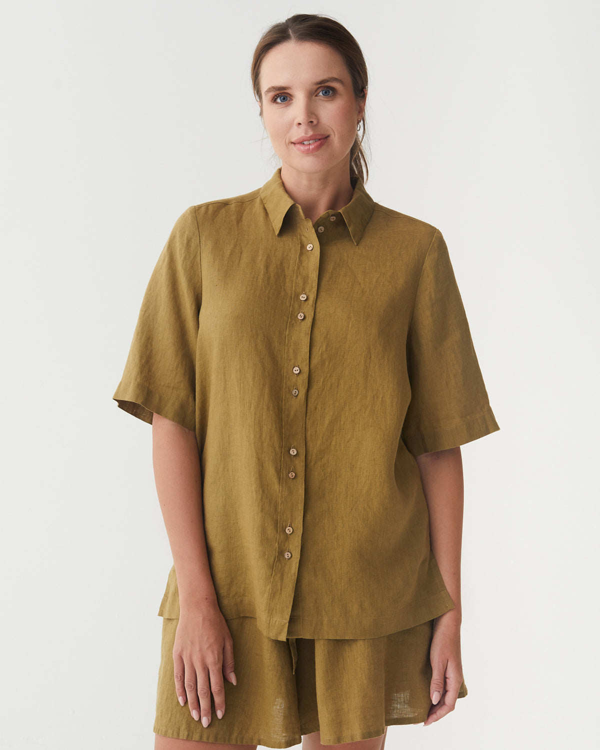 Short Sleeve Linen Shirt LOIRE