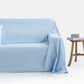 Couch cover in Sky blue - MagicLinen