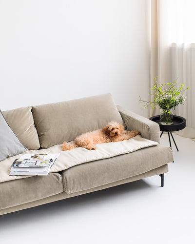 Linen sofa topper - MagicLinen