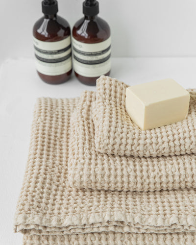 Vanilla Linen Towel | MagicLinen