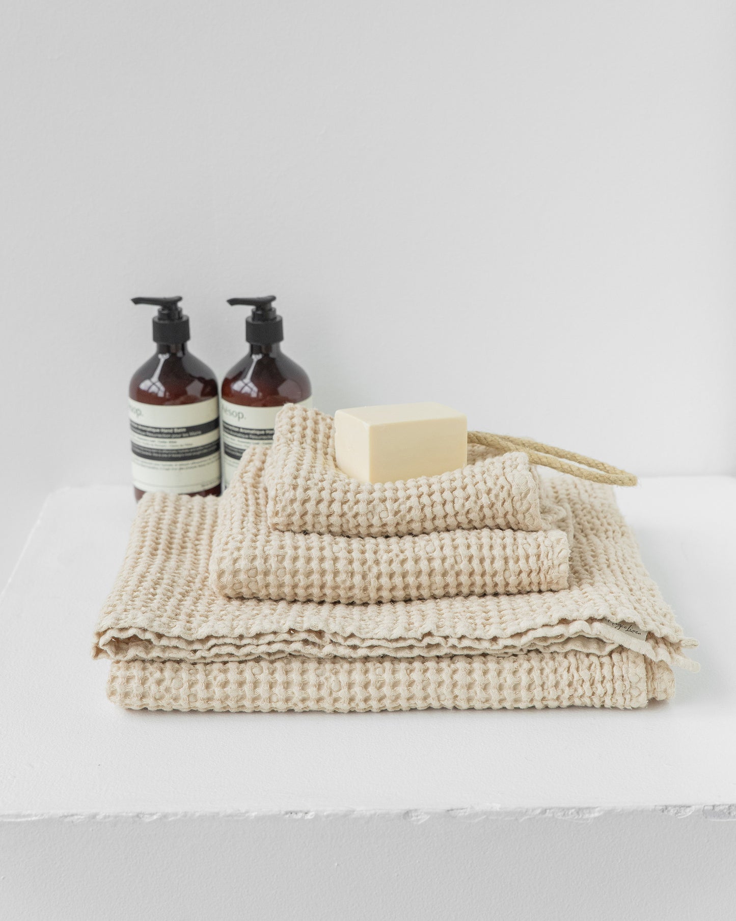 Vanilla Linen Towel | MagicLinen