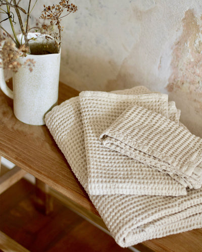 Vanilla Linen Towel | MagicLinen