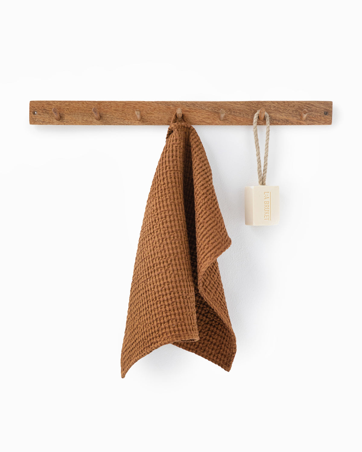 Waffle face towel Cinnamon