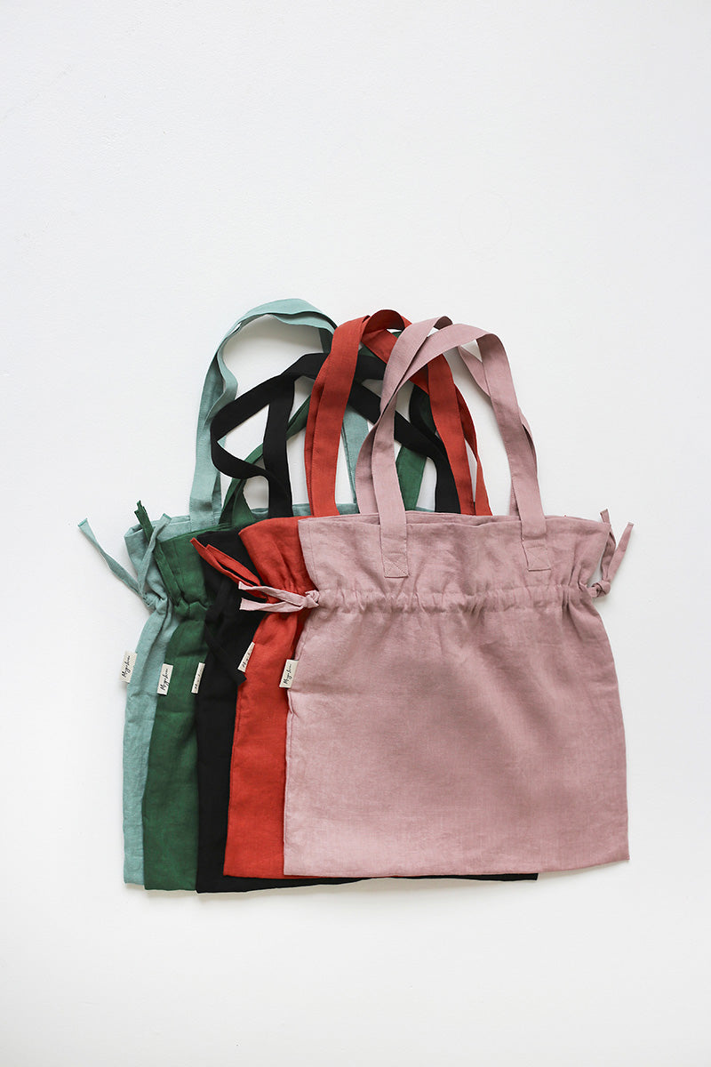 Tie bag in Various colors - MagicLinen