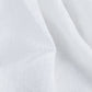 Weißer Kissenbezug aus Leinen