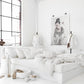 White Linen Fitted Sheet | MagicLinen