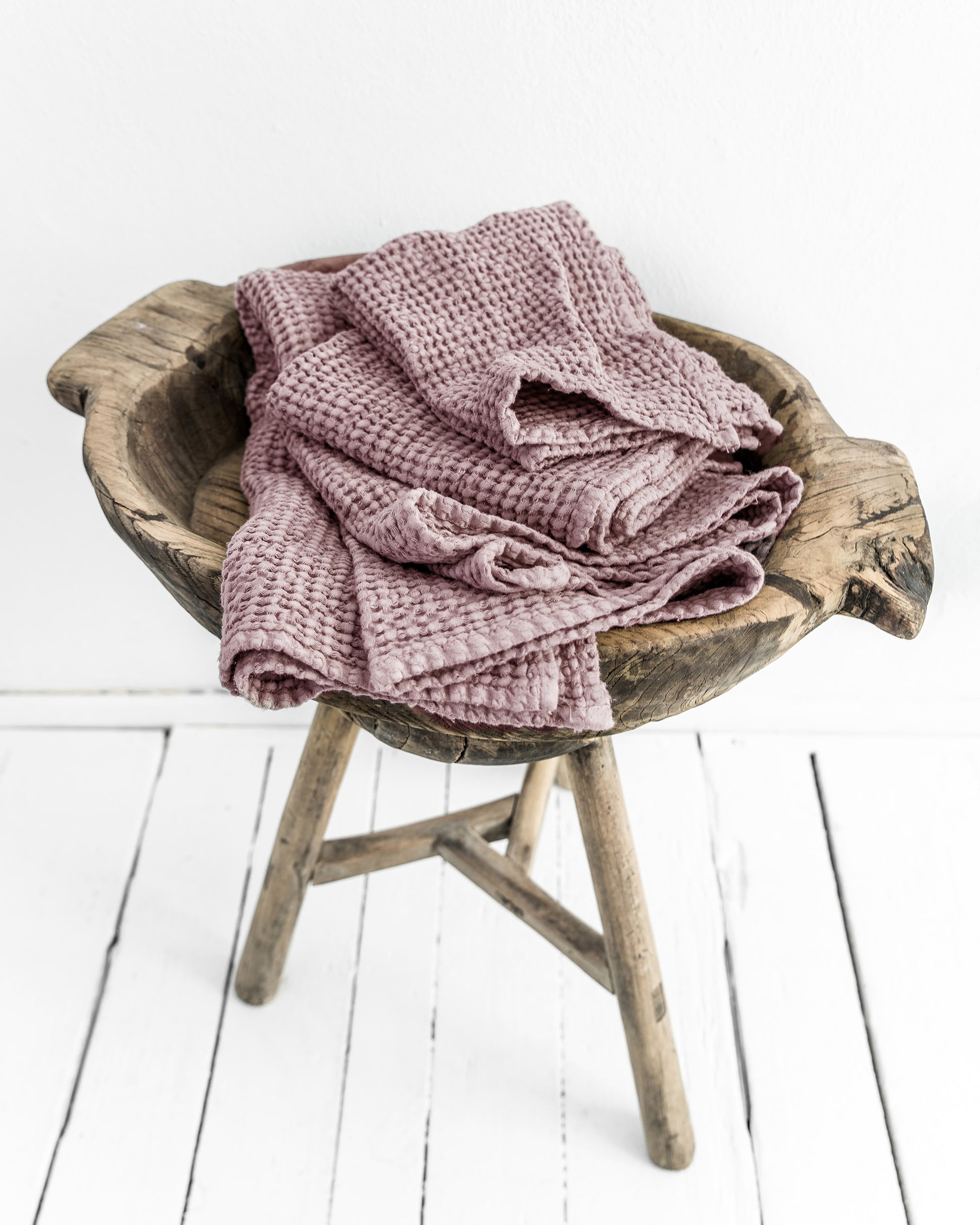 Woodrose Linen Towel | MagicLinen