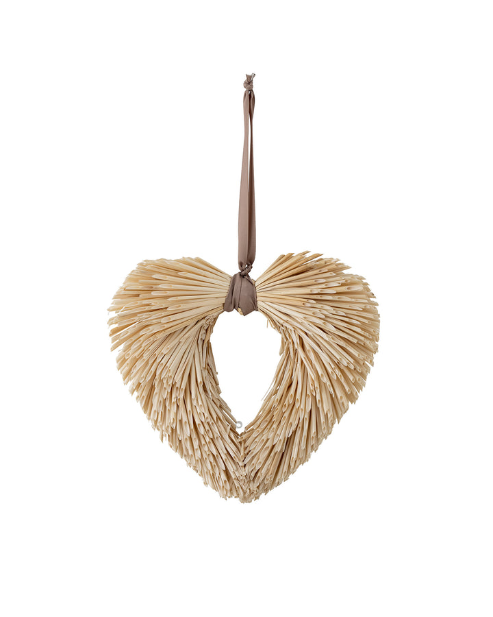 Wheat heart wreath - MagicLinen