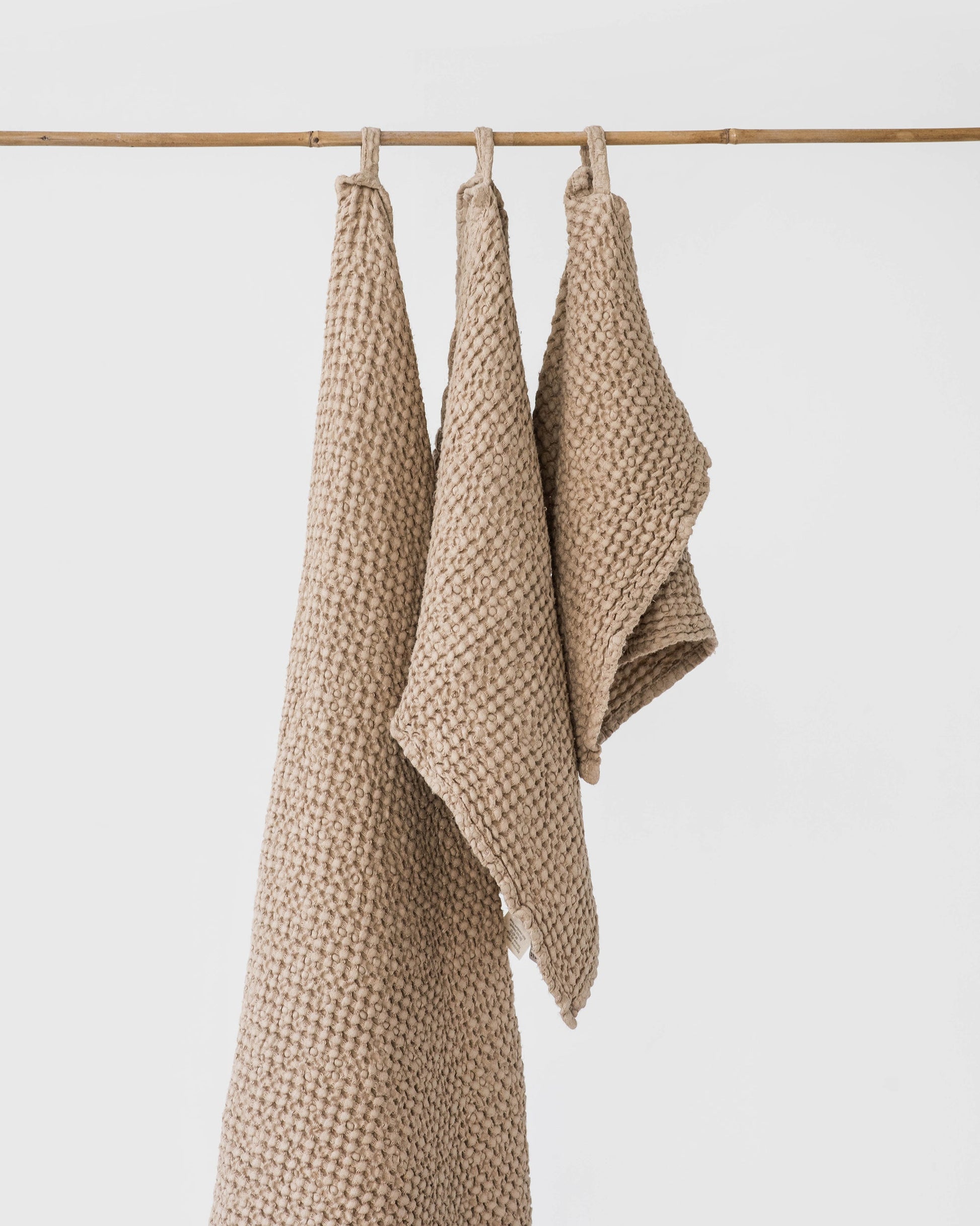 Linen Waffle Towel – Linen Home Studio