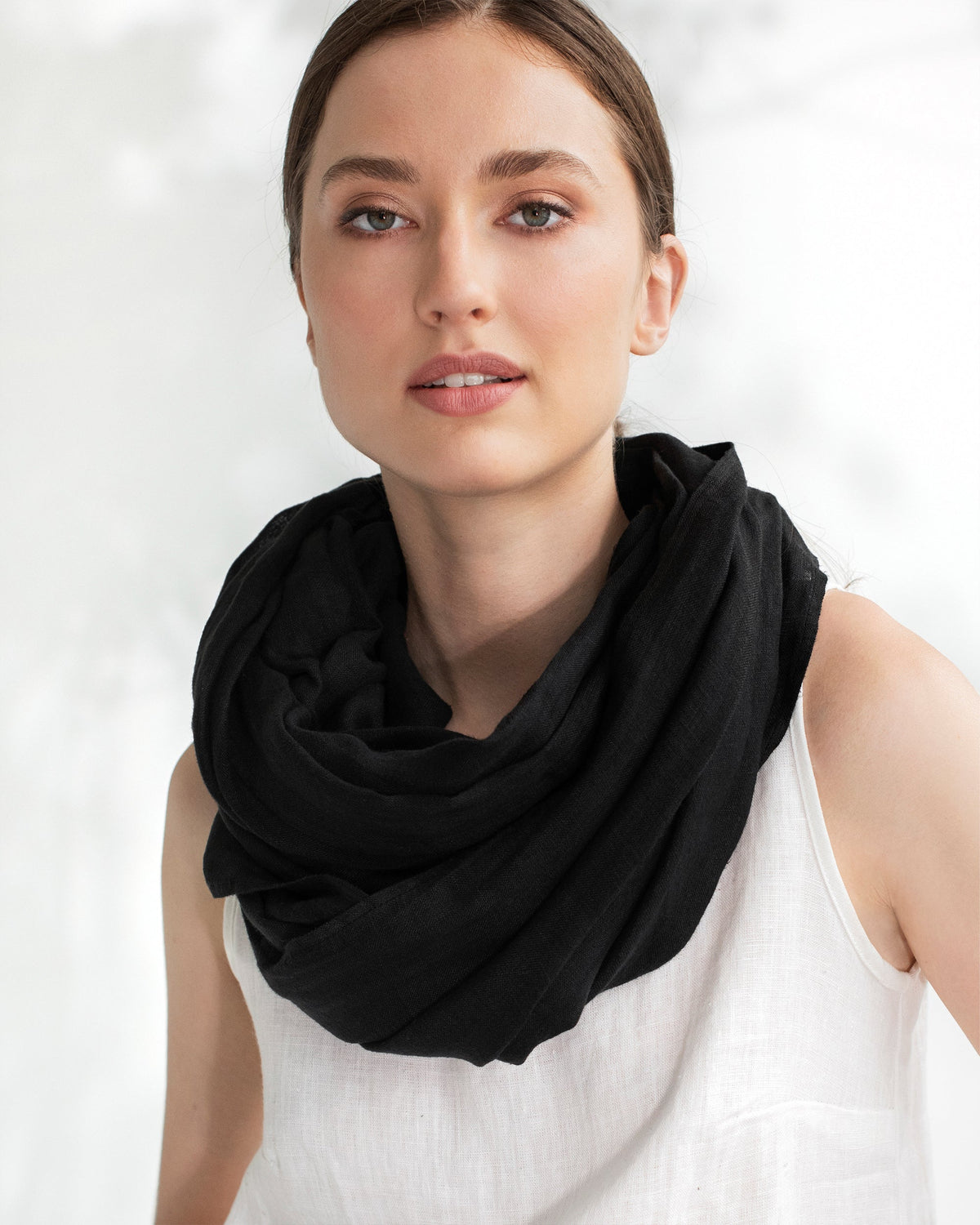 linen scarf