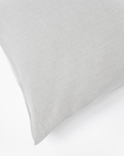 Body pillowcase in Light gray - MagicLinen