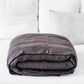 Custom size Charcoal gray linen duvet cover - MagicLinen