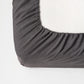 Custom size Charcoal gray linen fitted sheet - MagicLinen