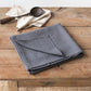 Custom size Charcoal gray linen tablecloth - MagicLinen