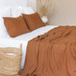 Custom size Cinnamon linen pillowcase - MagicLinen