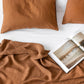 Custom size Cinnamon linen pillowcase - MagicLinen