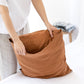 Custom size Cinnamon linen pillowcase - MagicLinen