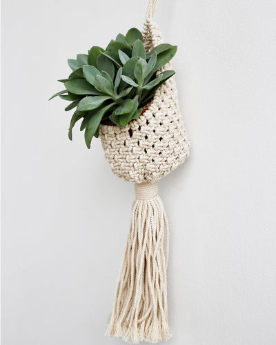 Decorative flower pot holder - MagicLinen