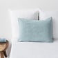 Custom size Dusty blue linen pillowcase - MagicLinen