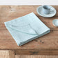 Custom size Dusty blue linen tablecloth - MagicLinen