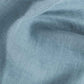 Custom size Gray blue linen fitted sheet - MagicLinen