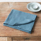 Custom size Gray blue linen tablecloth - MagicLinen