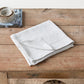 Custom size Light gray linen tablecloth - MagicLinen