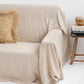 Custom size linen couch cover in Natural - MagicLinen