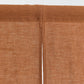 Custom size linen noren curtains (1 pcs) in Cinnamon - MagicLinen