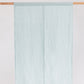 Custom size linen noren curtains (1 pcs) in Dusty blue - MagicLinen