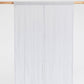 Custom size linen noren curtains (1 pcs) in Light gray - MagicLinen