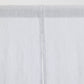 Custom size linen noren curtains (1 pcs) in Light gray - MagicLinen