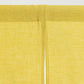 Custom size linen noren curtains (1 pcs) in Moss yellow - MagicLinen