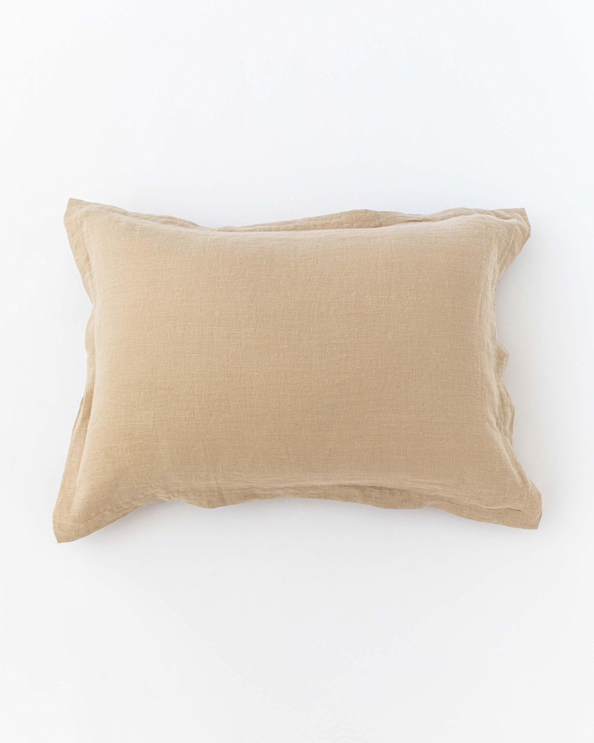 Linen pillow sham in Natural linen - MagicLinen