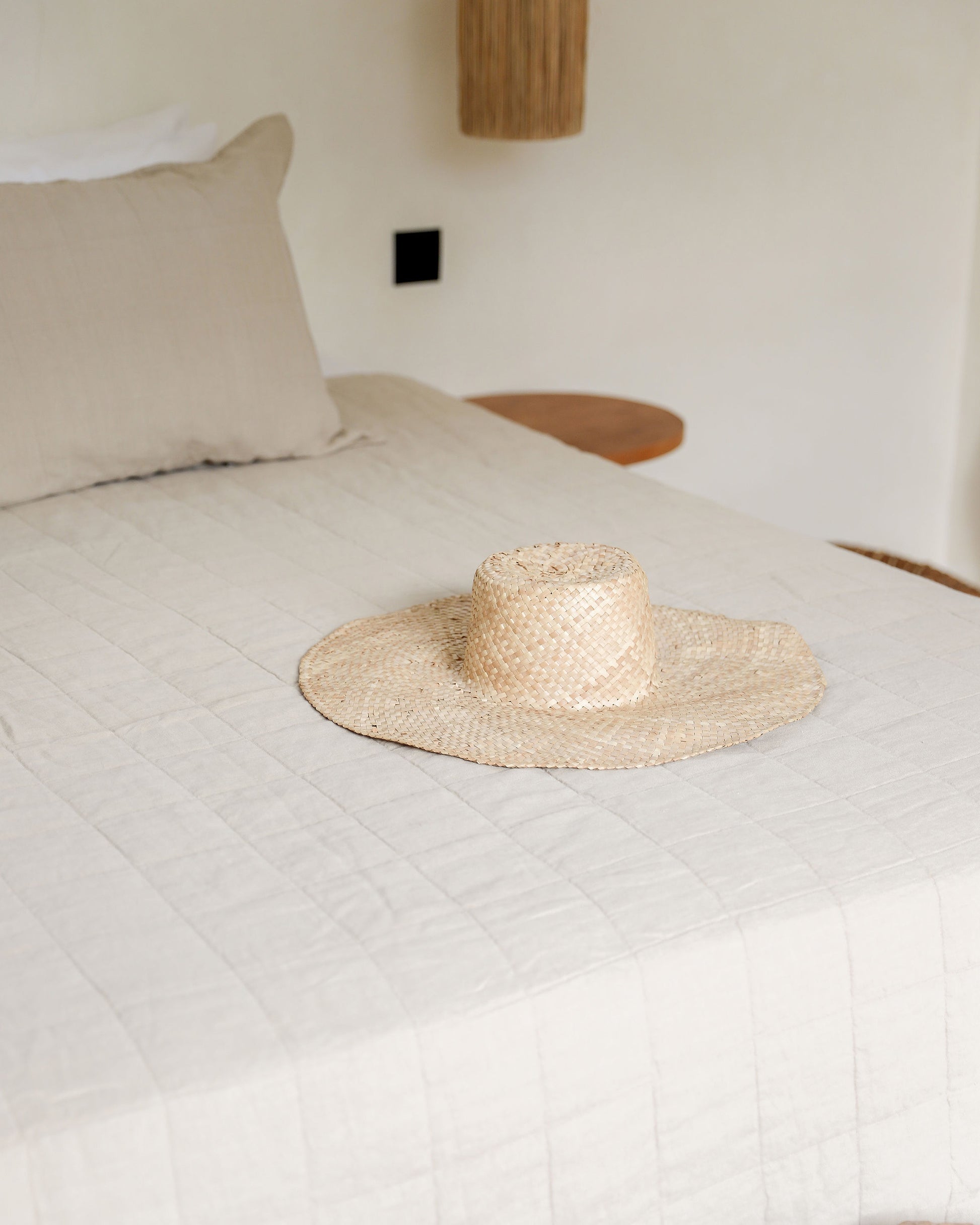 Linen quilted bedspread - MagicLinen
