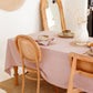 Custom size Woodrose linen tablecloth - MagicLinen