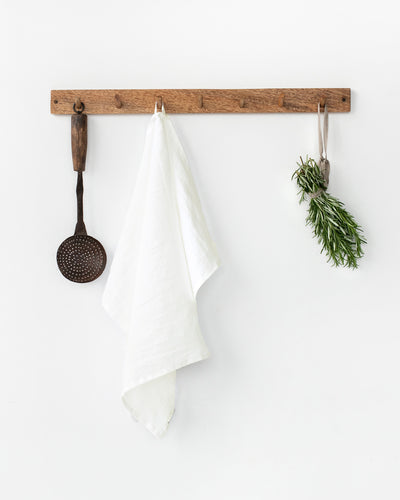 Linen tea towel ivory - MagicLinen