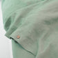 Custom size Matcha green linen duvet cover - MagicLinen