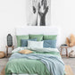 Custom size Matcha green linen pillowcase - MagicLinen