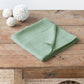 Custom size Matcha green linen tablecloth - MagicLinen