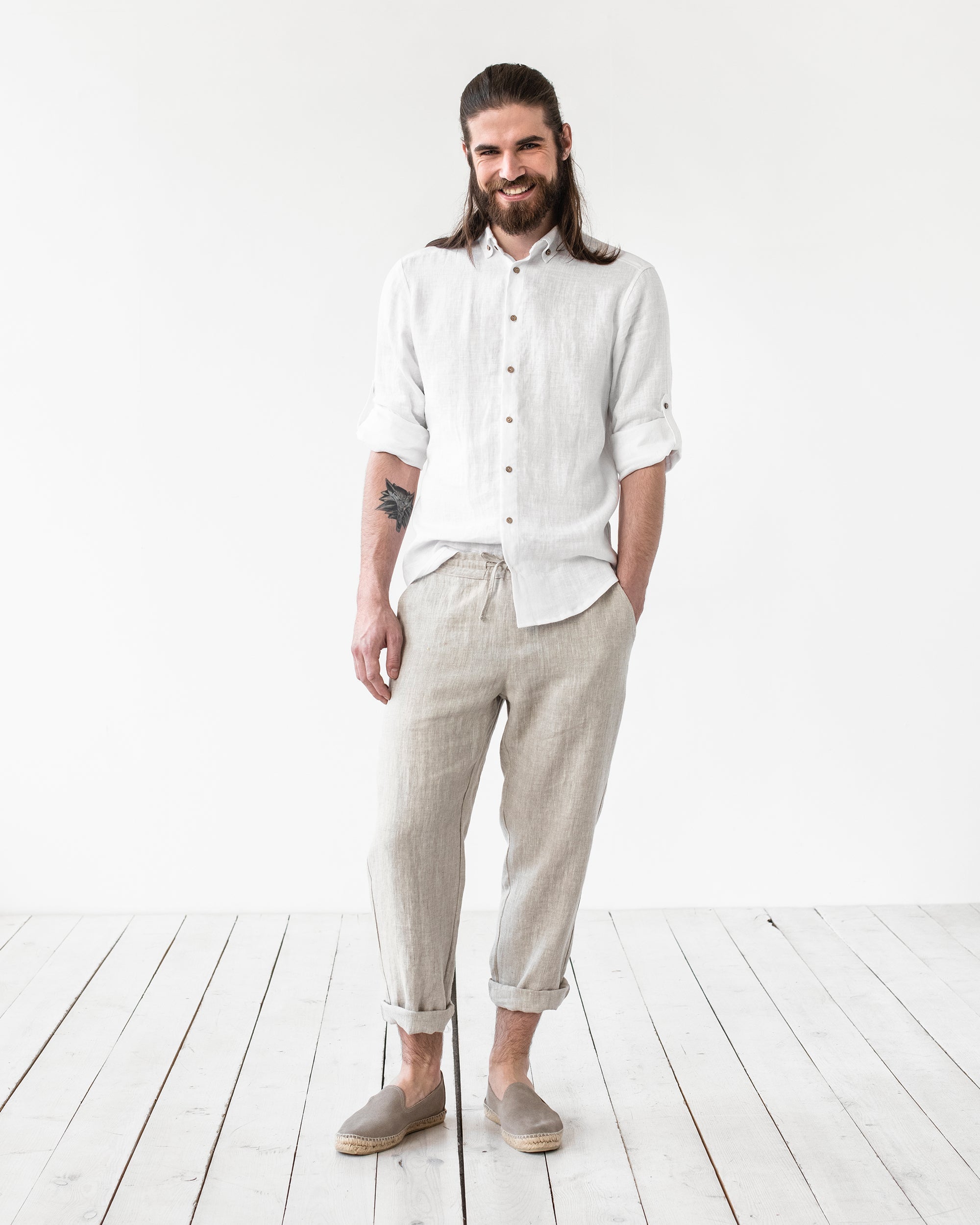 Club Room Men's 100% Linen Pants, Created for Macy's - Macy's | Mens linen  pants, Mens linen, Linen beach pants