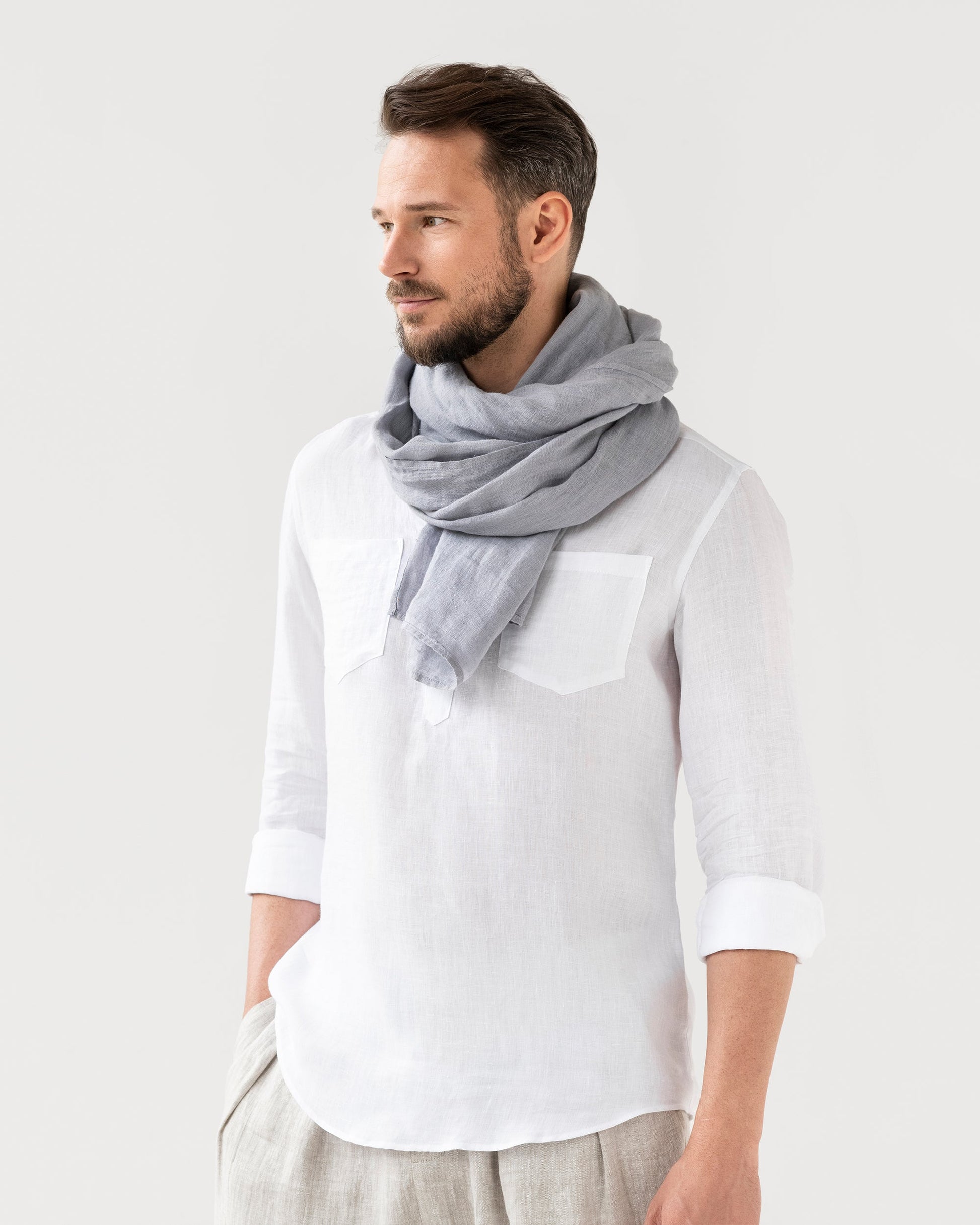 Lightweight Scarf Scarves Online Cheap Mens Linen Scarf In Light