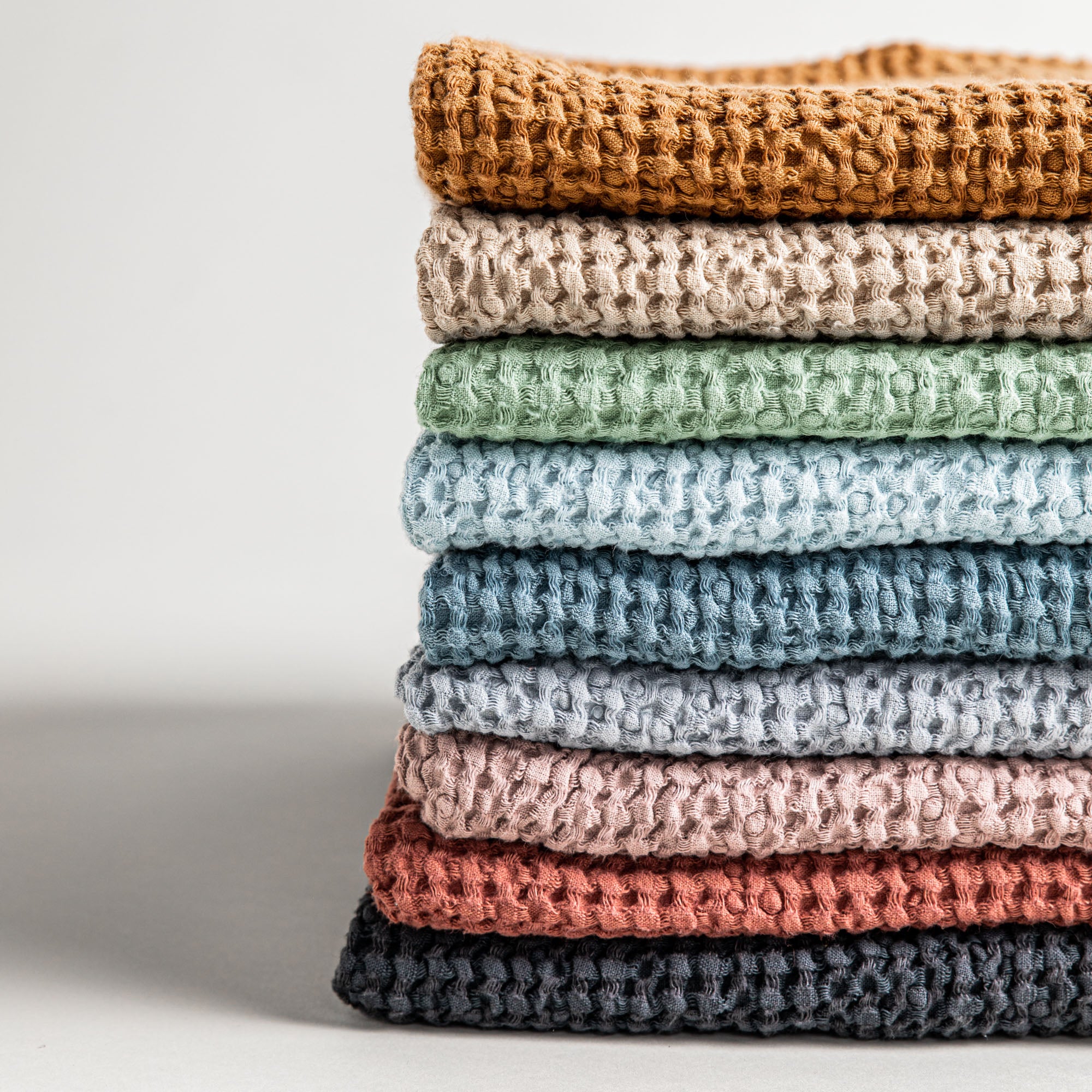 Waffle fabric sample set