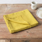 Custom size Moss yellow linen tablecloth - MagicLinen