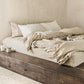 Custom size Natural linen duvet cover - MagicLinen