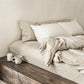 Custom size Natural linen duvet cover - MagicLinen