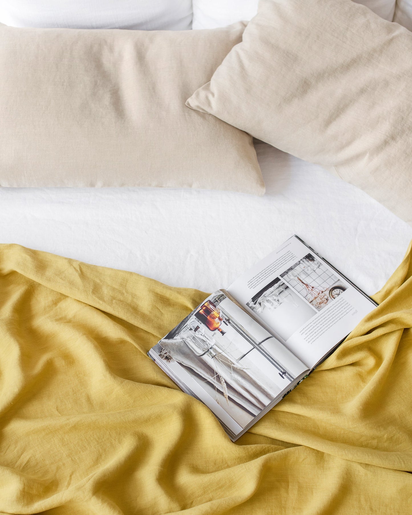 Custom size Natural linen pillowcase - MagicLinen