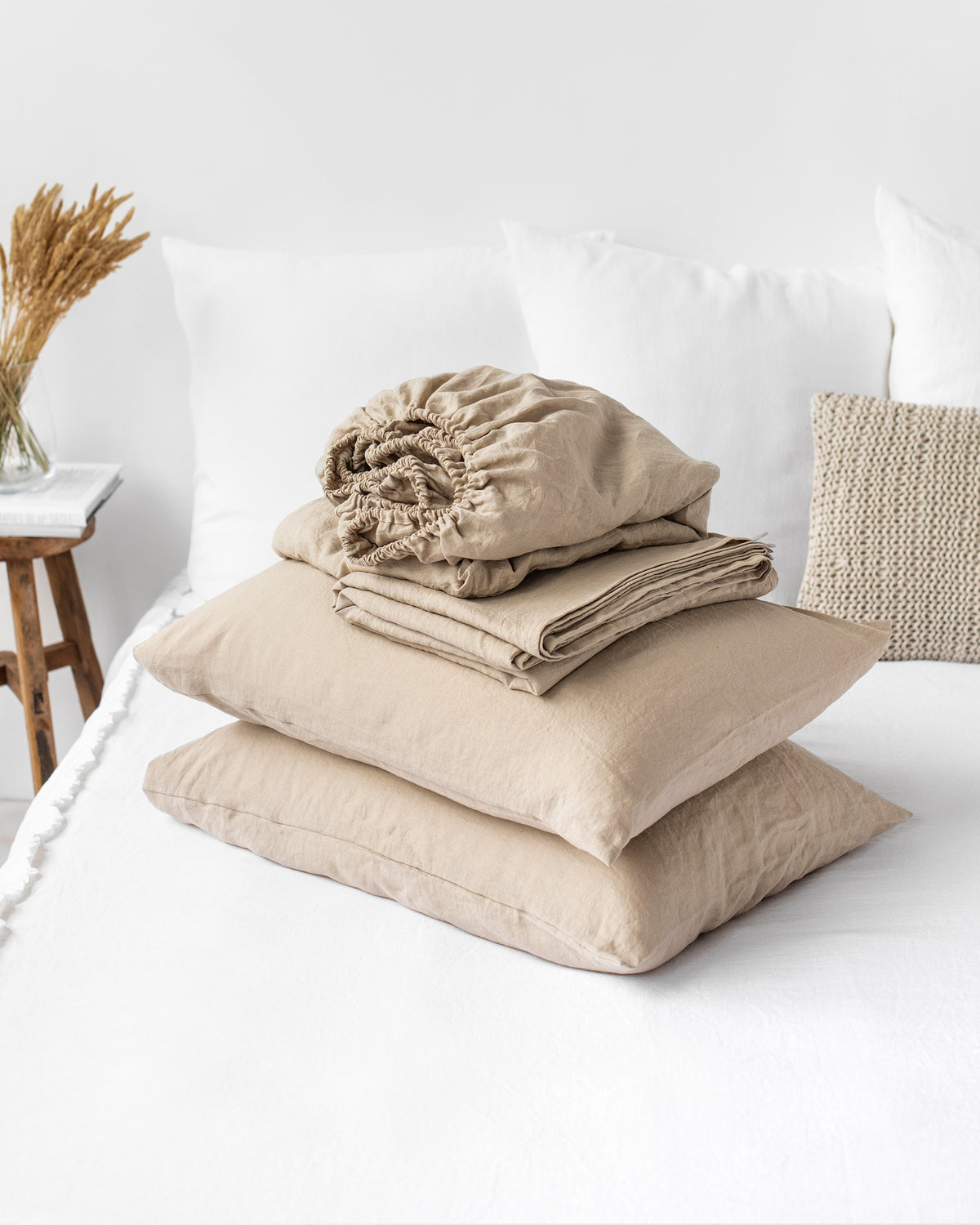linen sheet set