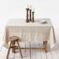 Custom size Natural linen tablecloth - MagicLinen